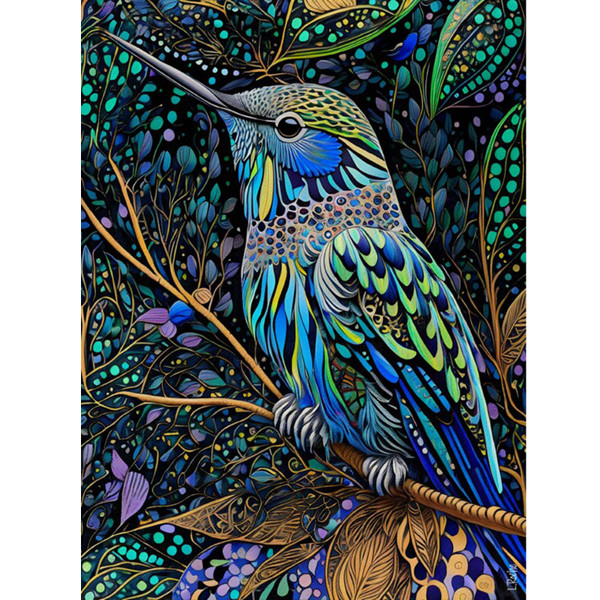 Ingooood Jigsaw Puzzle 1000 Pieces-Fantasy Series - Verde Primavera - Entertainment Toys for Adult Special Graduation or Birthday Gift Home Decor,Family Puzzle Perfect for Game Nights