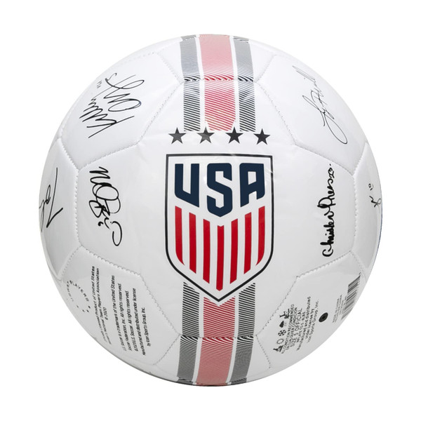 Icon Sports U.S. Soccer Signature USWNT Size 4 Soccer Ball, White