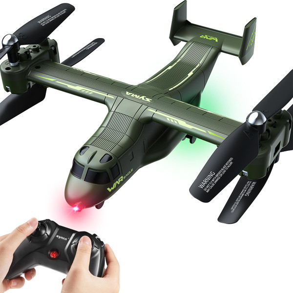 SYMA X550 Military RC Helicopter, 4 Channel Remote Control Helicopter with High & Low Speed, Multiple Stunt Flying, Altitude Hold, Army Model for Display and Collectibles