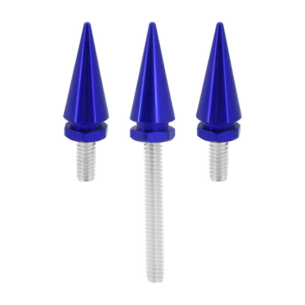 HCmotorku Motorcycle Windshield Trim Screws Windscreen Screws Spike Bolts Fit for Harley Electra Glide Street Glide Trike 2014-2024 (Blue)-1765516124