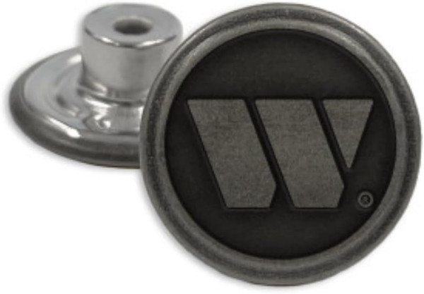 Welch Men's Metal Bachelor Buttons for Suspenders (8 buttons), Bronze