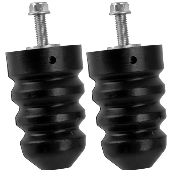 1C3Z4730AA Rear Bump Stops, Rear Axle Leaf Spring Bumper Stop Compatible with Ford 2000-2005 Excursion, 2005-2016 F250, 2005-2019 F350