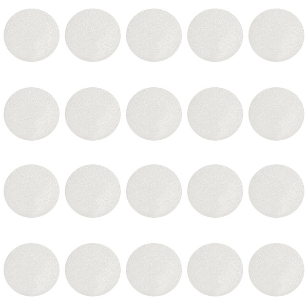 SANKEMU Transparent Non-Slip Bathtub Stickers, 20 PCS Shower Stickers for Safety Bathroom Tubs, Bathtub Non Slip Stickers and Adhesive for Bath Tub, Shower Floor(Round Shape, Clear)-1765518056