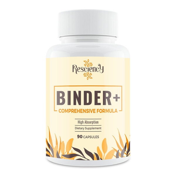Detox Binder Supplement – Activated Charcoal, Zeolite, Bentonite Clay, Milk Thistle, Proprietary Blends - Liver & Gut, Max Absorption, 90 Vegan Capsules-1765518747