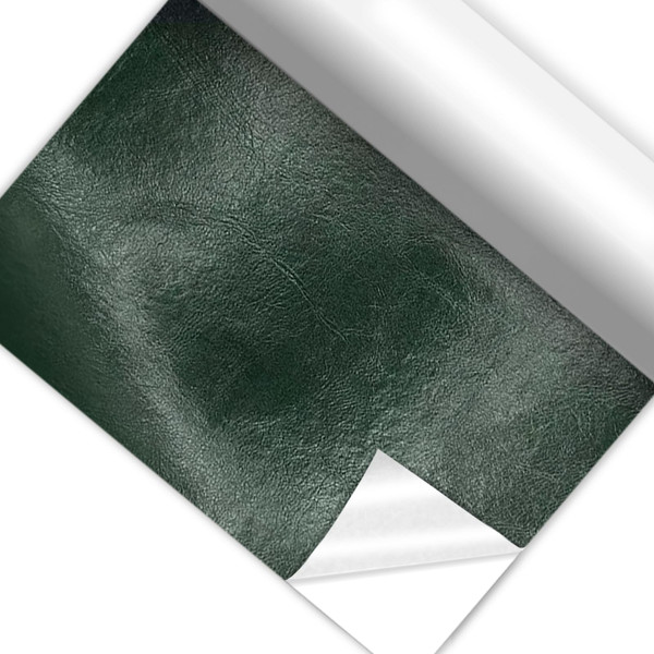 silllule Self Adhesive Leather Repair Patch Dark Green,8x47 Inch Leather Repair Tape for Furniture,Self Adhesive Leather Repair Tape for Couches,Bed,Car Seats,Chair