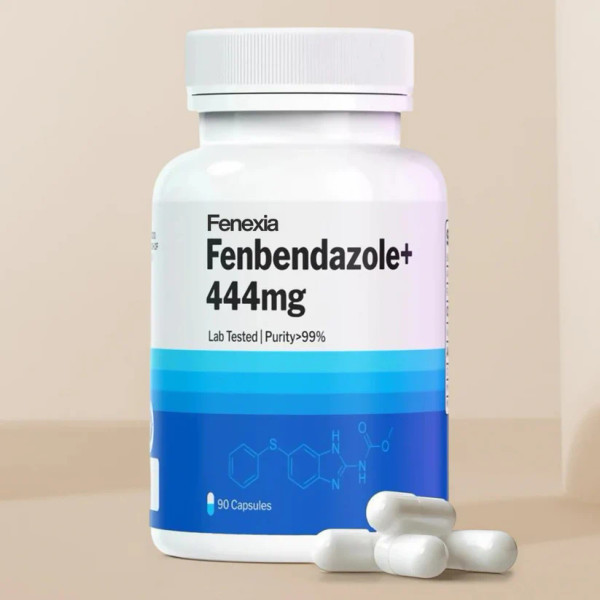 Fenben 444 mg 1 60 Count | 99% Purity l LabTested Supplement Dietary Fitness