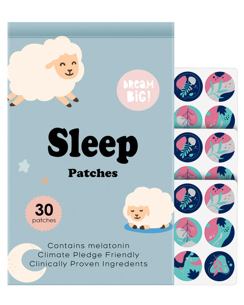 Sleep Patches, 30 Pack Upgraded Deep Sleep Patches for Adults, All Natural Deep Patch, for Men and Women, Cruelty Free Water Resistant Patch That Last All Night-1765521515