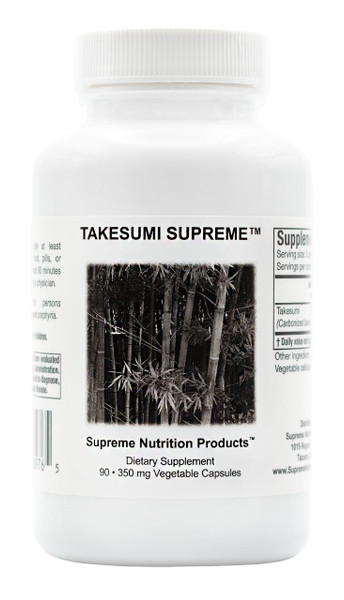 Supreme Nutrition Takesumi Supreme, 90 Pure Activated Bamboo Charcoal Vegetarian Capsules Supreme Nutrition Takesumi Supreme, 90 Pure Activated Bamboo Charcoal Vegetarian Capsules