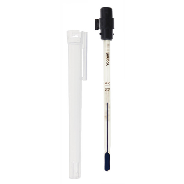 Yogurt Thermometer - 6 Inch Includes Protective Case with Recommended Zones