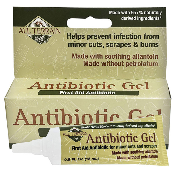 All Terrain Gel, Natural First Aid Gel with Allantoin, 0.5 Ounce