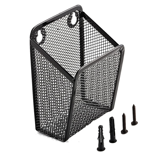 LANTWOO Remote Control Holder Wall Mount Media Organizer Storage Box