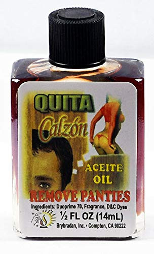 3 PCS BRYBRADAN REMOVE PANTIES OIL/QUITA CALZON ACEITE ACEITE 1/2 FL OZ 14.7ML