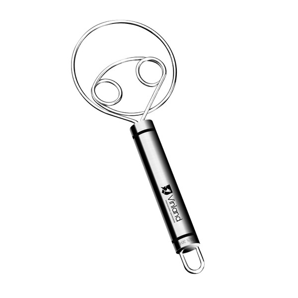 Danish Dough Whisk, Flavor Bread Hand Blender, Food Grade Stainless Steel Coil Whisk, Bread Maker Tools for Kitchen Baking and Cooking