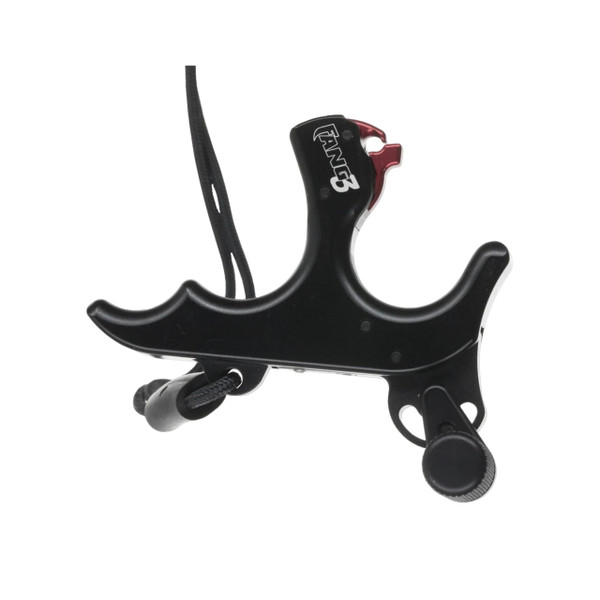 Tru Ball Archery Fang, Black, 3 Finger