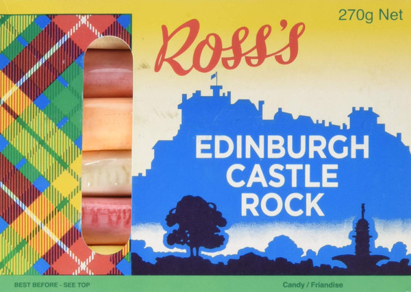 Ross's of Edinburgh 12 Stick Castle Rock Gift Box, 270 g