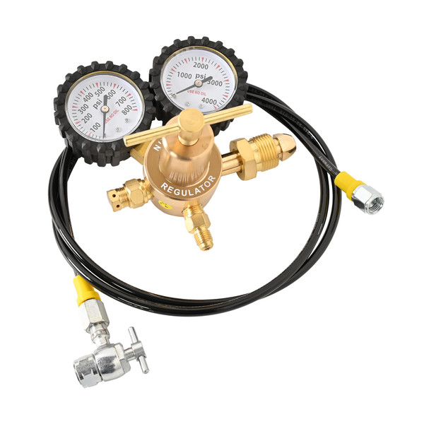 LTIENBST 4000Psi Nitrogen Regulator Kit Nitrogen Shock Fill Tool Compatible with Shock with Schrader Valve Off-road Bike, ATV, UTV,Motor,Kawasaki,Yamaha-1765817398