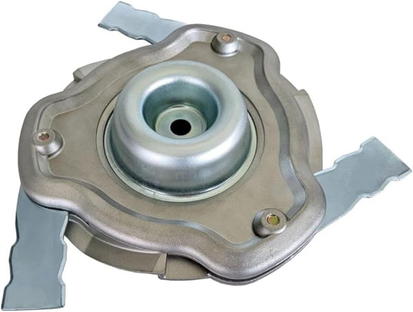 Tri-clone Monster Trimmer Head - Heavy-Duty Metal Blade Weed Wacker and Brush Cutter Attachment, Compatible with Most Straight Shaft Gas Powered String Trimmers