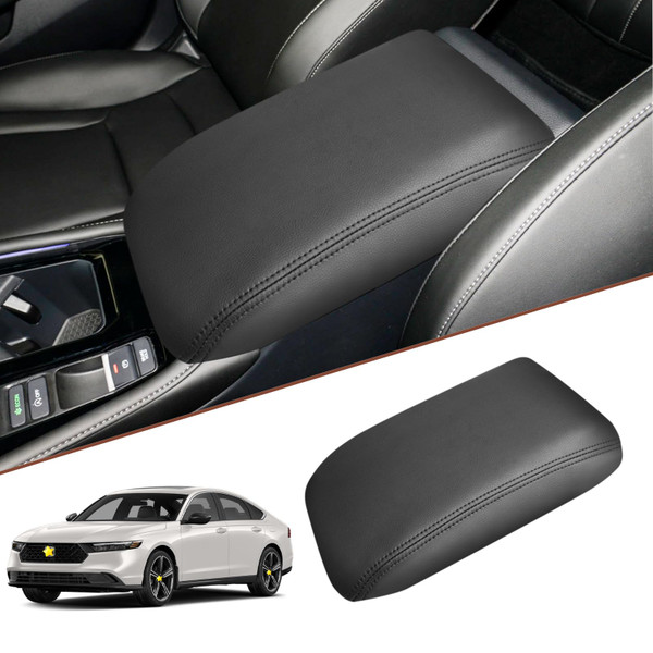 SKTU Upgrade for 2024 2025 Honda Accord Armrest Cover for 2023-2025 Honda Accord LX/EX/Hybrid Sport/Hybrid EX-L/Hybrid Sport-L/Hybrid Touring Center Console Cover Honda Accord 2024 2025 Accessories