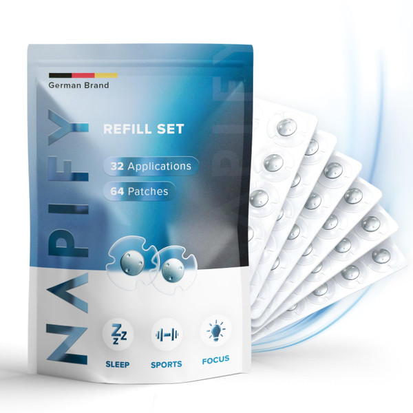 Napify Nasal Stripes Refill 30 Pieces Strips Stop for Better