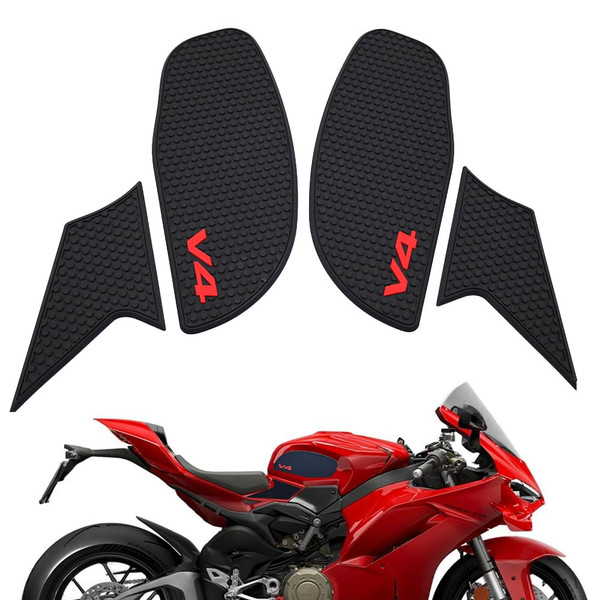 for Panigale V4 V4S 2025 Motorcycle Tank Traction Pad Anti Slip Sticker Gas Knee Grip Protector