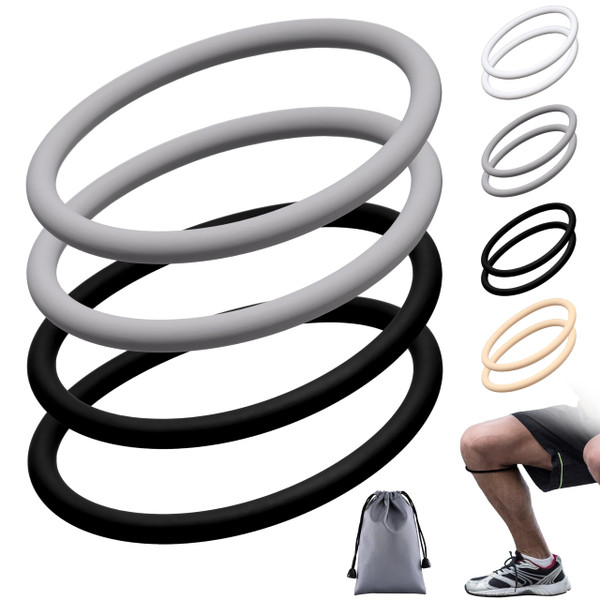 Zivyes 4 Pack Patella Bands for Knee Pain Relief Patellar Tendon Support Strap Knee Bands for Basketball Running Tennis Soccer Jumpers