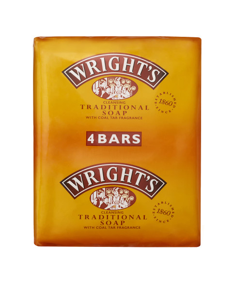 Wright's Coal Tar Soap 4 pack
