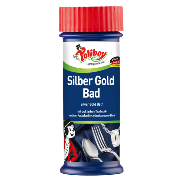 Poliboy, Various cleaning and maintenance products made of silver and other metals (copper, brass, gold), made in Germany