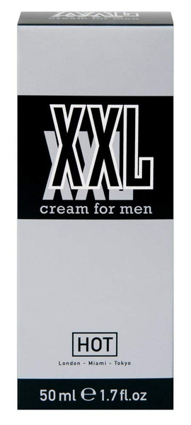HOT XXL Cream for Men – Penile Cream for Men Erectile Enhancement - Male Enhancement Massage Cream – Fast-absorbing Girth Enhancer Men – Increase Penile Sensitivity Cream, Made in EU, 50ml