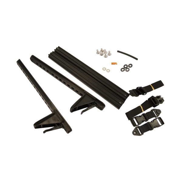Harmony Gear Supplemental Steering Kit for Tandem Kayak Rudder Systems | Wilderness Systems and Perception Kayaks | Foot Braces and Extension Straps, Black, One Size (8023053)