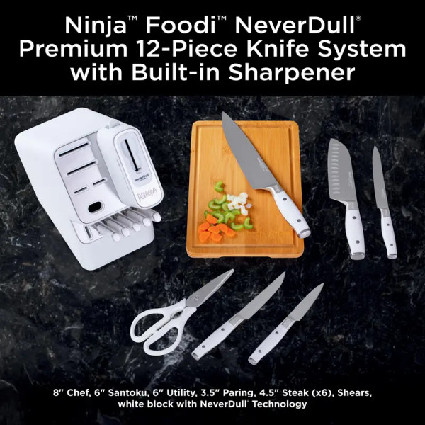 Ninja™; Foodi™; NeverDull®; Premium 12-Piece Knife System
