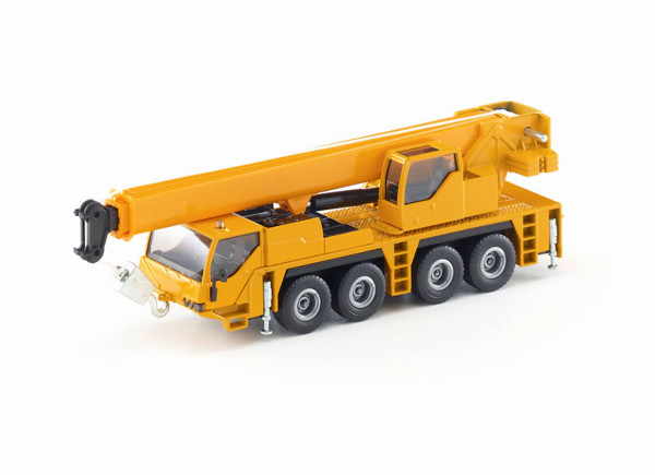 Siku 2110, Mobile Crane Truck, 1:55, Metal/Plastic, Yellow, Telescopic Extension arm