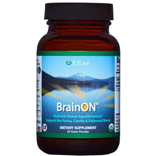 E3LIVE BrainON, 50 Gram Powder