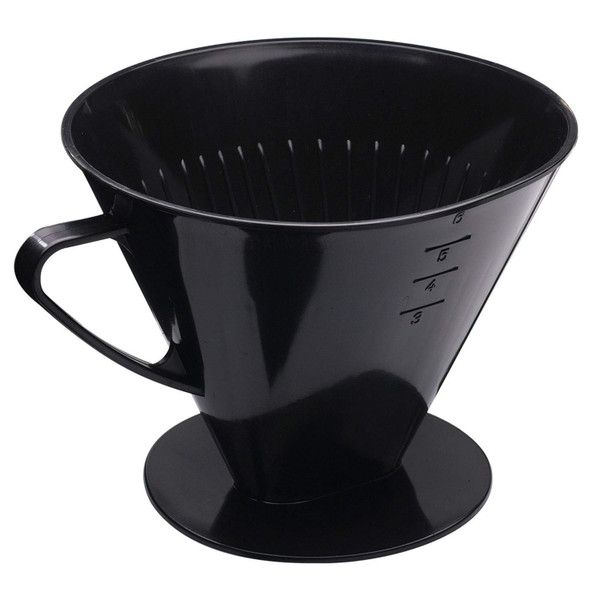 Westmark" Six Coffee Filter, Polypropylene, Black, 18.5 x 16.1 x 13.7 cm