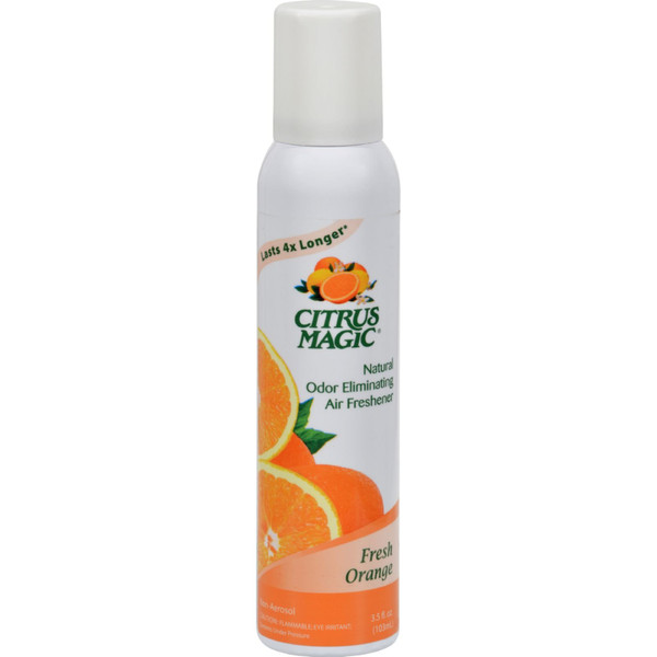 Citrus Magic Air Freshener Tropical Orange, 6 Pack