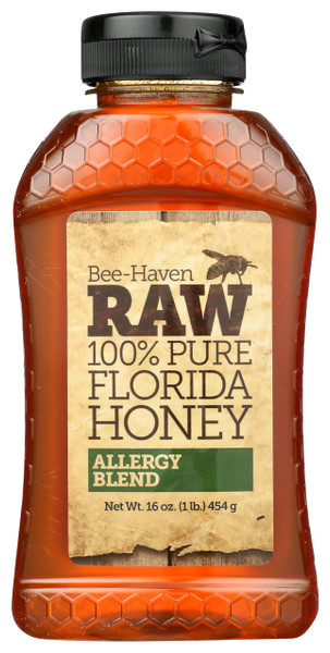 Bee-Haven Farm Raw 100% Pure Allergy Blend Honey