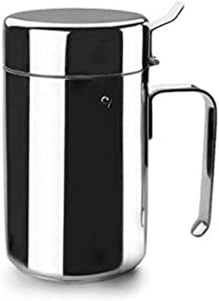 IBILI Anti Drip Oil Container 1000 Ml, Stainless Steel, Metallic, 30 x 30 x 30 cm
