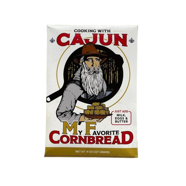 Cooking with Cajun - My Favorite Cornbread 8 oz, Pack of 1 Cooking with Cajun - My Favorite Cornbread 8 oz, Pack of 1