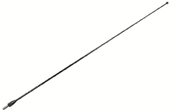 AntennaMastsRus - 21 Inch Black Antenna is Compatible with Can-Am Spyder ST - RT - RTS (2010-2015) - Spiral Wind Noise Cancellation - Spring Steel Construction - Stainless Steel Threading