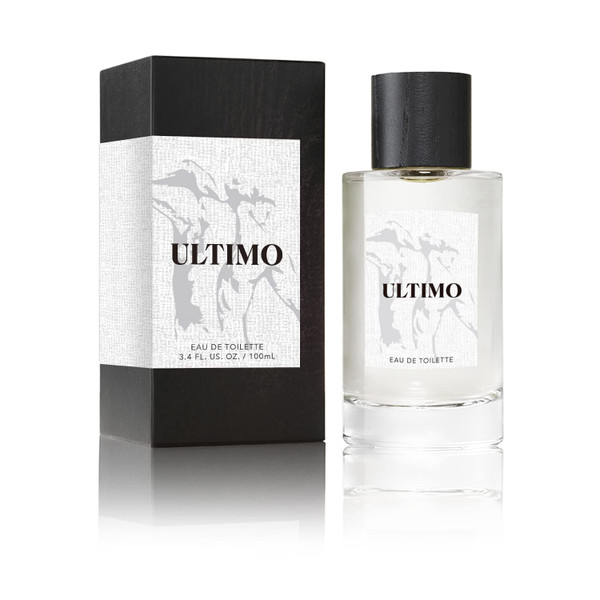 Ultimo Eau de Toilette for Men - Spicy and Masculine Cologne Natural and Authentic Fragrance Spray - 3.4 oz 100 ml