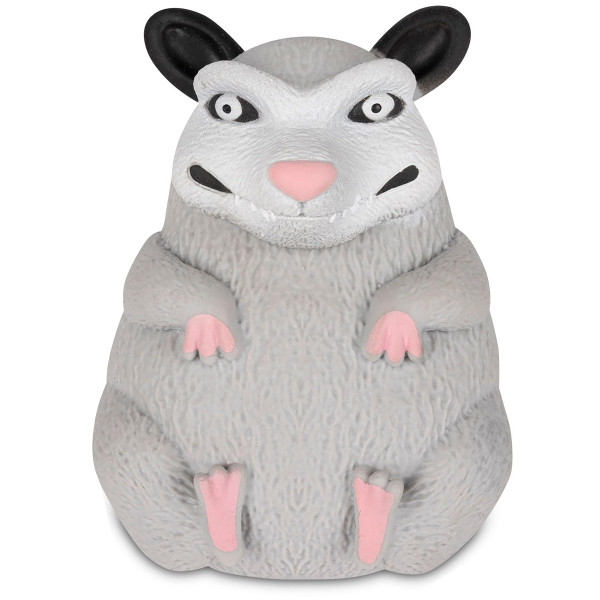 Archie McPhee Novelty Gifts Funny Splat Possum - 5-1/2" Soft Total Physical Response Splat Possum Filled with Sand - Perfect for Emotionally Charged Laughter and Fun All Year Long