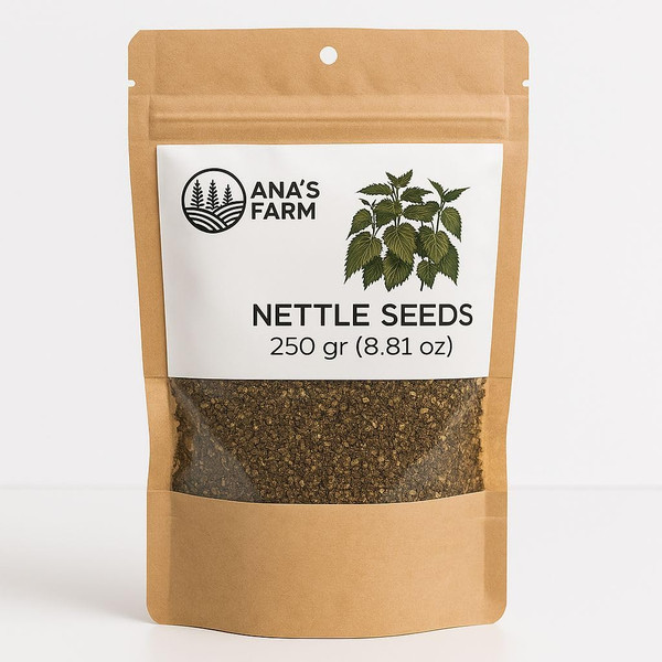 Natural Nettle Seed (Urtica dioica) - 250g Premium Quality