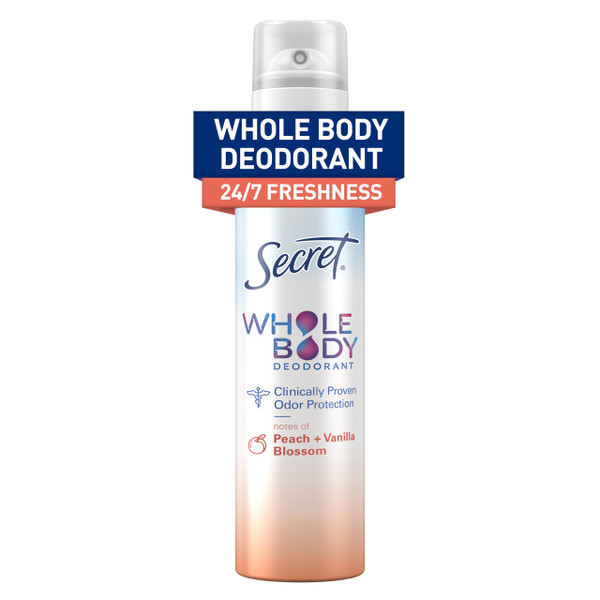 PENDING Sec Body Spray Peach&Vanilla 12/3.5oz