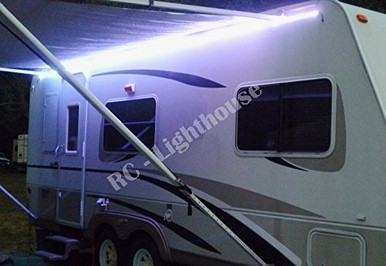 RV Awning Camper Recreational Vehicle RGB LED Lights 16.4' feet of LED ...