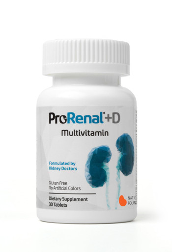 Prorenal Nephroceuticals ProRenal+D Kidney Multivitamins 30-Day Supply