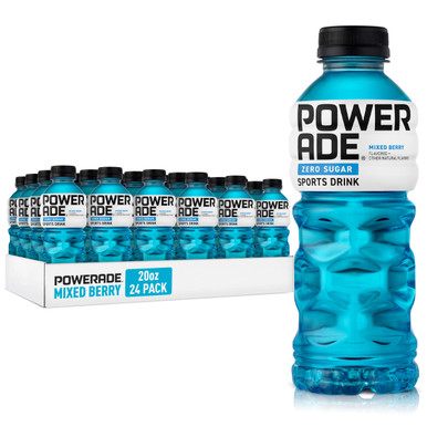 POWERADE ZERO, Zero Calorie Electrolyte Enhanced Sports Drinks, Mixed ...
