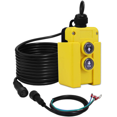 3 Wires Dump Trailer Remote Control Switch 12v DC Hydraulic Pump Power ...