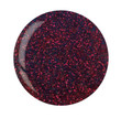 POWDER POLISH DIP NAIL COLOUR SYSTEM PURPLE W/ RED GLITTER 1 OZ.