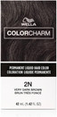 TINTE WELLA COLOR CHARM LIQUID VERY DARK BROWN #2N/211