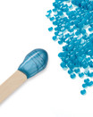 SATIN SMOOTH PEBBLE WAX TITANIUM BLUE THIN-FILM  HARD WAX 35 OZ