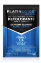NUTRAPEL PROFESSIONAL PLATINE OXIDE SILK OFF-SCALP POWER LIGHTENER FORMULA 1:2 BLUE 1.8 OZ